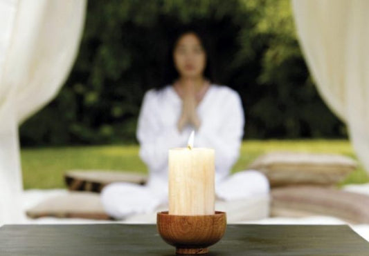 MEDITACIÓN CON VELAS